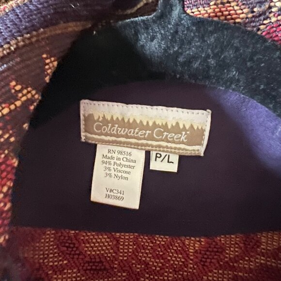 Barn Fly Tapestry Jacquard Fall Vintage 90's Jacket Size PL - Picture 5 of 5